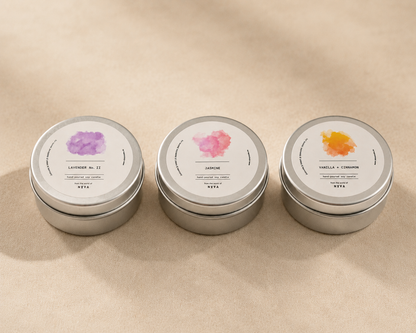 Jasmine Soy Candle in Recycled Aluminum Tin (100gr)