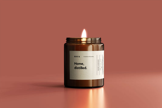 Home Distilled sandalwood soy candle by NAVA