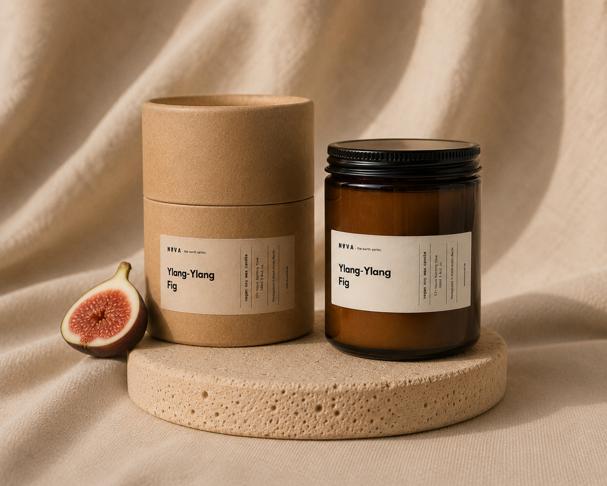 Ylang-Ylang + Fig, Natural Soy Candle