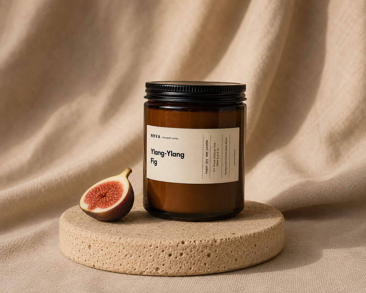 Ylang-Ylang + Fig, Natural Soy Candle